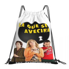 Cargar imagen en el visor de la galería, La Que Se Avecina Backpacks Portable Drawstring Bags Sports Bag Book Bags for Man Woman Students
