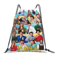 Cargar imagen en el visor de la galería, La Que Se Avecina Backpacks Portable Drawstring Bags Sports Bag Book Bags for Man Woman Students
